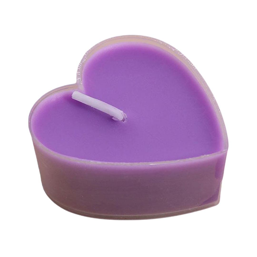 Love Spell · Heart Candles Purple