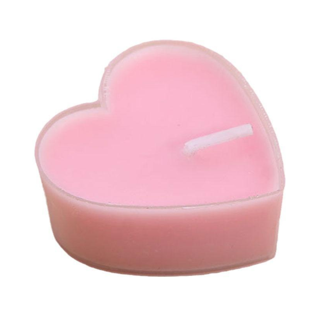 Love Spell · Heart Candles Pink