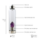 Amethyst Generator Water Bottle Specifications