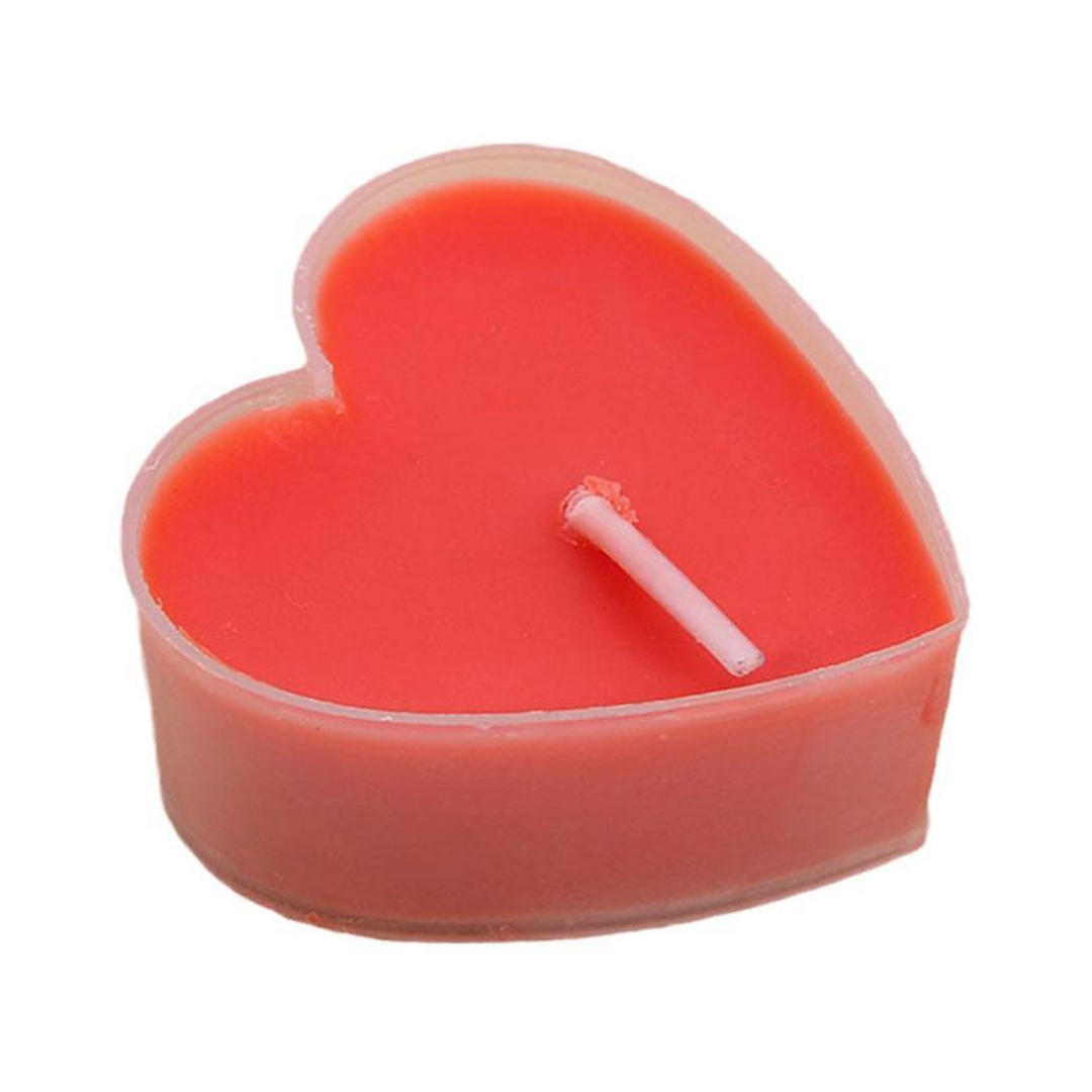 Love Spell · Heart Candles Red