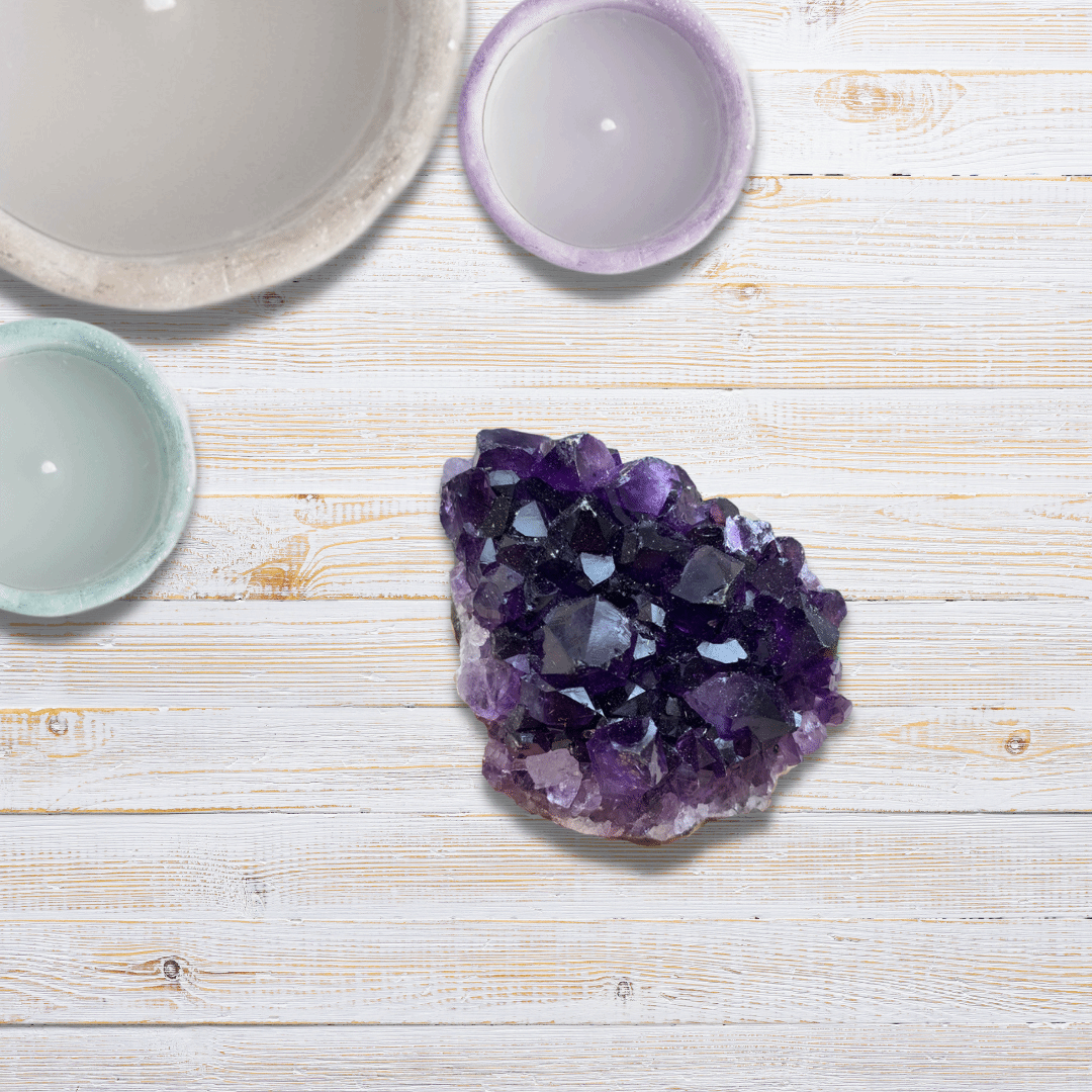 Amethyst Cluster · Serenity and Calm