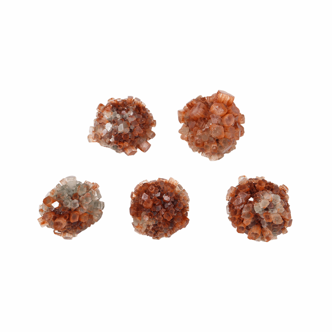 Moroccan Flower · Aragonite Cluster · Earthly Support